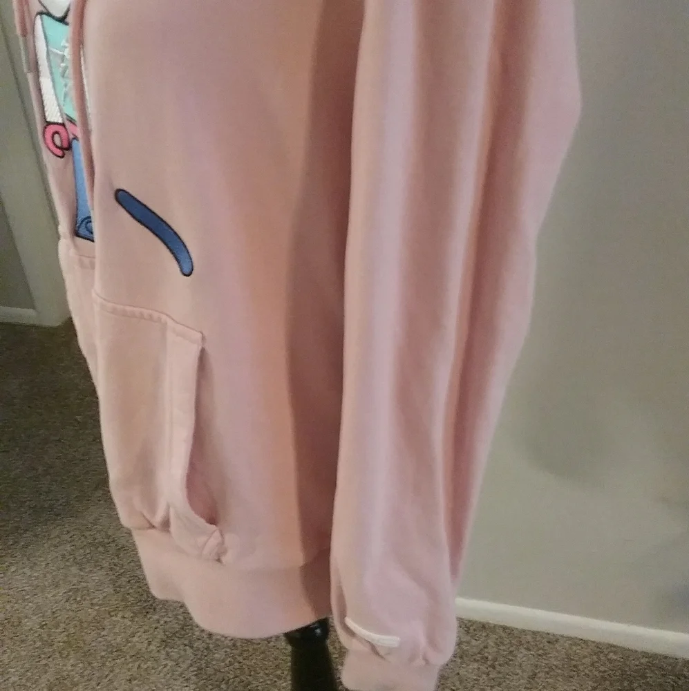 BKYS Lucky Pink Hoodie Sweatshirt - Size M